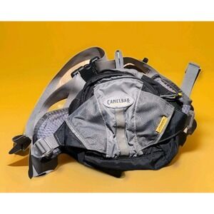 Camelbak Flashflo Hydration Waist Fanny Pack Pockets Gray Black No Bladder